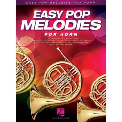 Easy Pop Melodies For Horn (Book/CD)