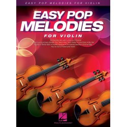 Easy Pop Melodies For Violin (Book/CD)