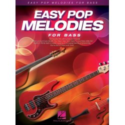 Easy Pop Melodies For Bass (Book/CD)