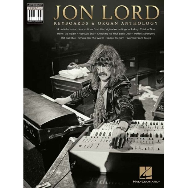 Jon Lord: Keyboards & Organ Anthology - Keyboard Recorded Versions