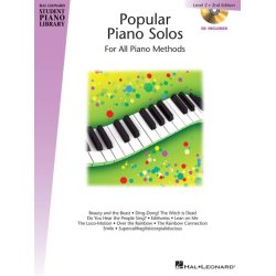 Hal Leonard Student Piano Library: Popular Piano Solos 2nd Edition &ndash; Level 2 (Book/CD)