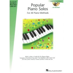 Hal Leonard Student Piano Library: Popular Piano Solos 2nd Edition &ndash; Level 4 (Book/CD)