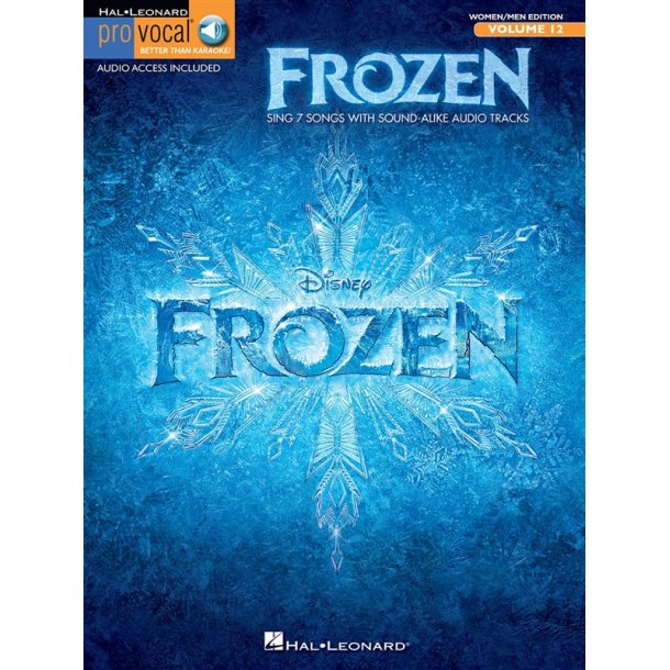 Pro Vocal Mixed Edition Volume 12: Frozen