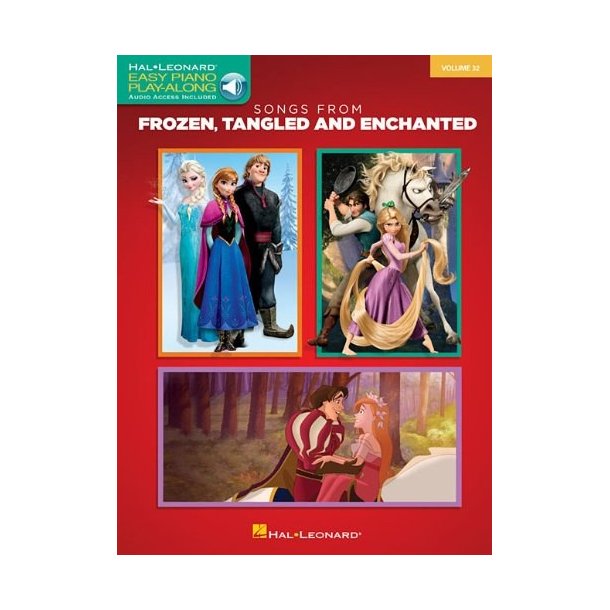 Easy Piano CD Play-Along Volume 32: Songs From Frozen, Tangled And Enchanted