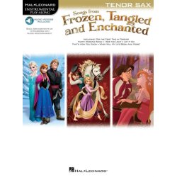 Songs From Frozen, Tangled And Enchanted: Tenor Saxophone (Book/Online Audio)