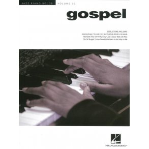 Jazz Piano Solos Volume 33: Gospel