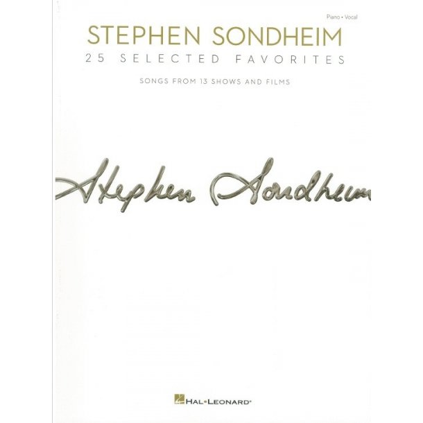 Stephen Sondheim: 25 Selected Favorites