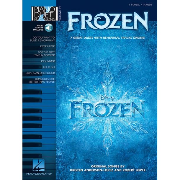 Piano Duet Play-Along Volume 44: Frozen