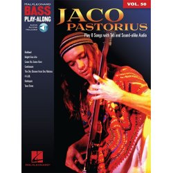 Bass Play-Along Volume 50: Jaco Pastorius (Book/Online Audio)