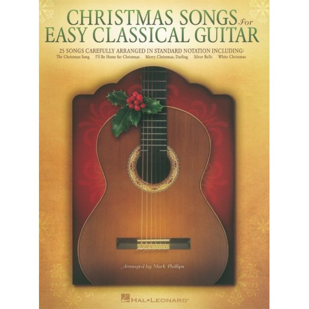 Christmas Songs For Easy Classical Guitar