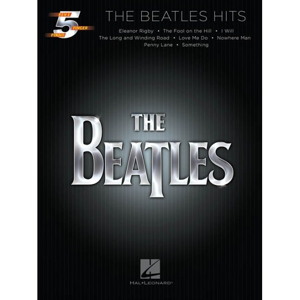 Five Finger Piano Songbook: The Beatles Hits