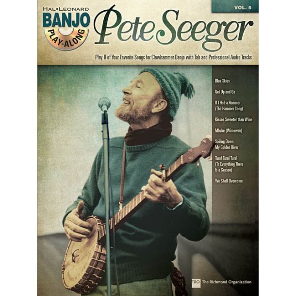 Banjo Play-Along Volume 5: Pete Seeger (Book/CD)