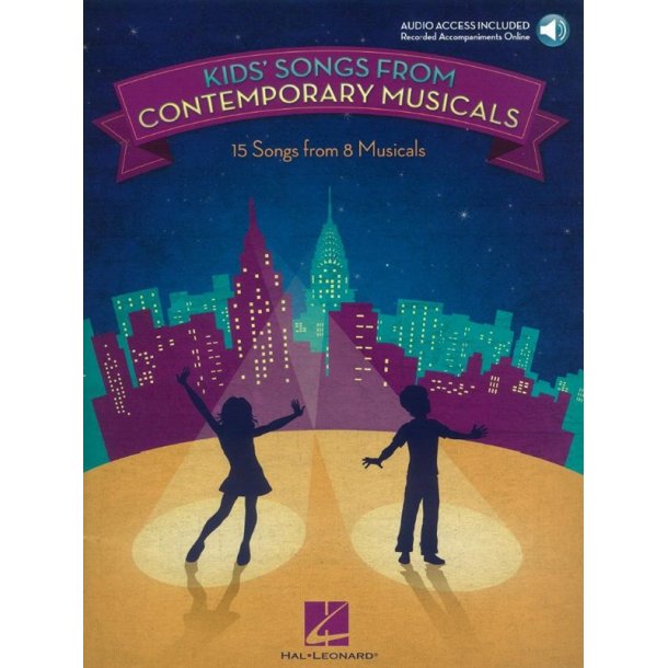 Kids' Songs From Contemporary Musicals (Book/Online Audio)