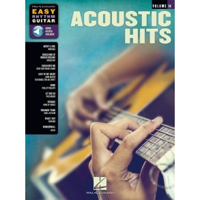 Easy Rhythm Guitar Series Volume 14: Acoustic Hits (Book/Online Audio)
