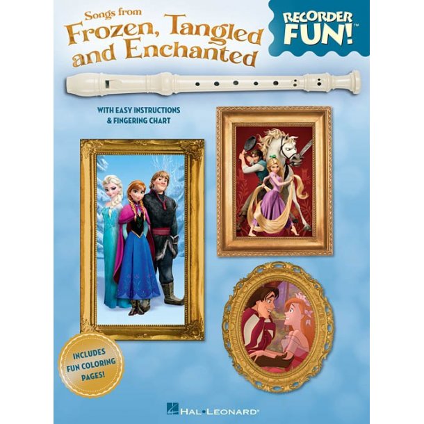 Recorder Fun! Songs From Frozen, Tangled And Enchanted