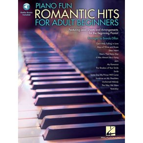 Piano Fun: Romantic Hits For Adult Beginners (Book/Online Audio)
