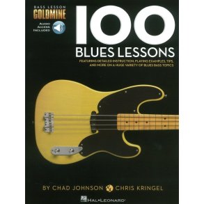 Bass Lesson Goldmine: 100 Blues Lessons (Book/Online Audio)