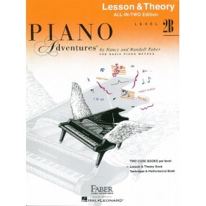 Faber Piano Adventures: Level 2B Lesson And Theory Book - International Anglicized Edition
