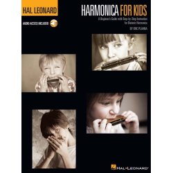 Harmonica For Kids: A Beginner's Guide With Step-by-Step Instruction For Diatonic Harmonica (Book/Online Audio)