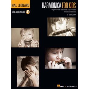 Harmonica For Kids: A Beginner's Guide With Step-by-Step Instruction For Diatonic Harmonica (Book/Online Audio)