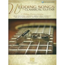 Wedding Songs For Classical Guitar (Book/Online Audio)