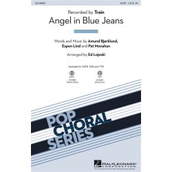 Train: Angel in Blue Jeans (SATB Songbook)
