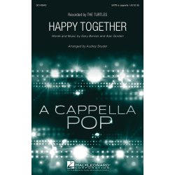 Happy Together SATB A Capella