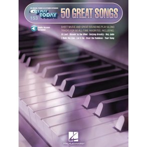 E-Z Play Today Volume 153: 50 Great Songs (Book/Online Audio)