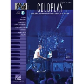 Piano Duet Play-Along Volume 46: Coldplay (Book/Online Audio)