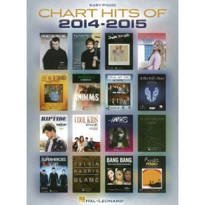 Chart Hits Of 2014-2015: Easy Piano