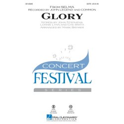 Glory From "Selma" (SATB Songbook)
