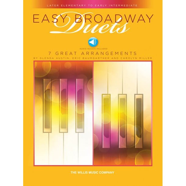 Easy Broadway Duets (Book/Online Audio)