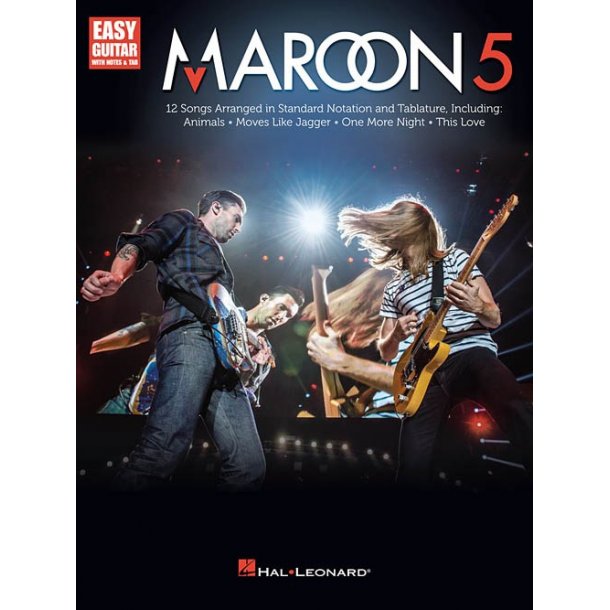 Maroon 5: Easy Guitar With Notes & Tab