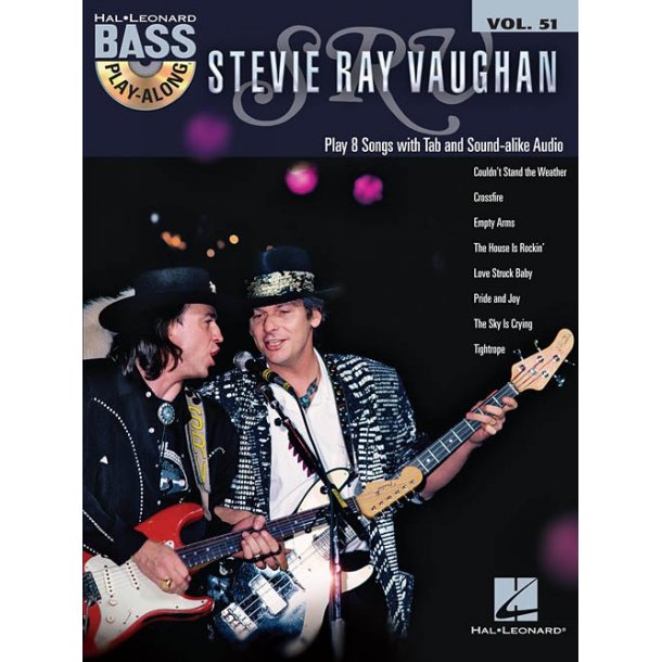 Bass Play-Along Volume 51: Stevie Ray Vaughan (Book/CD)