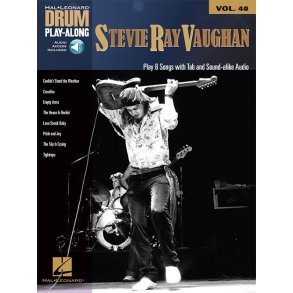 Drum Play-Along Volume 40: Stevie Ray Vaughan (Book/Online Audio)