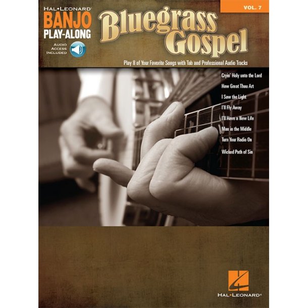 Banjo Play-Along Volume 7: Bluegrass Gospel (Book/Online Audio)