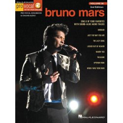 Pro Vocal Men's Edition Volume 58: Bruno Mars (Book/Online Audio)