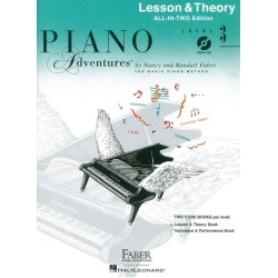 Faber Piano Adventures: Level 3 - Lesson & Theory (Book/CD)