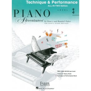 Faber Piano Adventures: Level 3 - Technique & Performance (Book/CD)