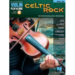 Violin Play-Along Volume 52: Celtic Rock (Book/Online Audio)