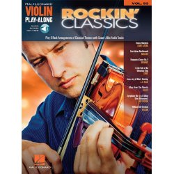 Violin Play-Along Volume 53: Rockin' Classics (Book/Online Audio)