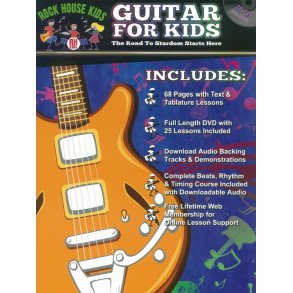 Rock House Kids: Guitar For Kids (Book/DVD)