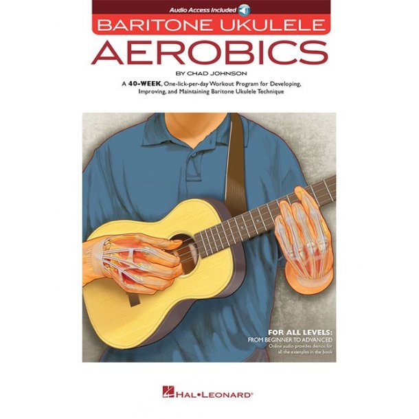 Baritone Ukulele Aerobics: For All Levels - Beginner To Advanced (Book/Online Audio)