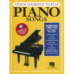 Teach Yourself To Play Piano Songs: Someone Like You And 9 More Pop Hits (Book/Online Media)