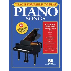 Teach Yourself To Play Piano Songs: Clocks And 9 More Modern Rock Hits (Book/Online Media)