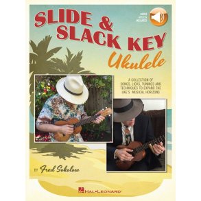 Fred Sokolow: Slide & Slack Key Ukulele (Book/Online Audio)