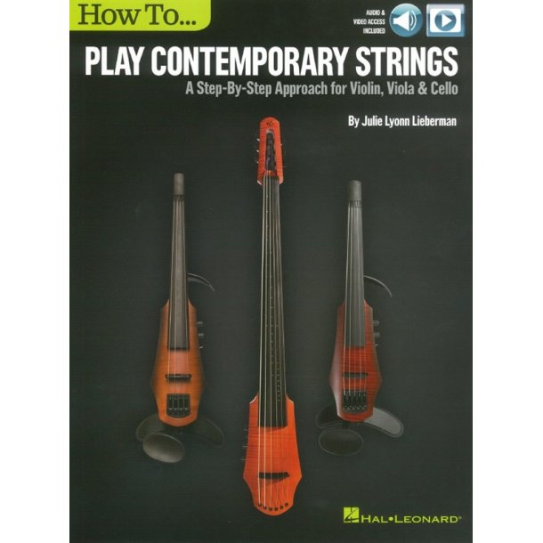 How To Play Contemporary Strings (Book/Online Video)