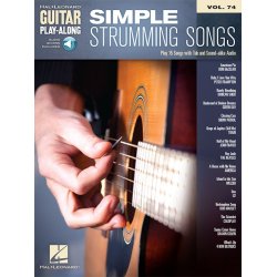 Guitar Play-Along Volume 74: Simple Strumming Songs (Book/Online Audio)