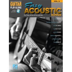 Guitar Play-Along Volume 9: Easy Acoustic Songs (Book/Online Audio)