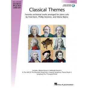 Hal Leonard Student Piano Library: Classical Themes – Level 2 (Book/Online Audio)